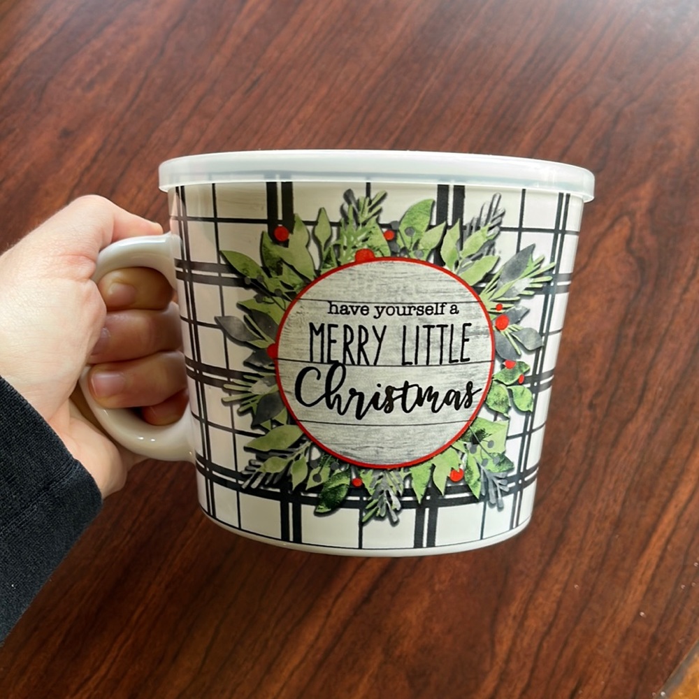 SOUPER MUG W/LID